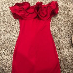 Red dress from Forever 21